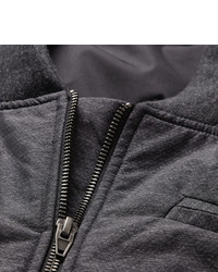 Мужской темно-серый бомбер от Alexander Wang