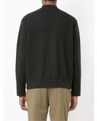 Мужской темно-серый бомбер от Egrey