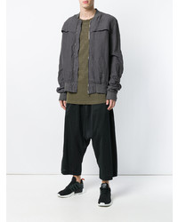 Мужской темно-серый бомбер от Lost & Found Rooms