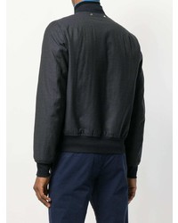 Мужской темно-серый бомбер от Ps By Paul Smith