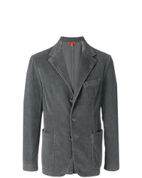 Мужской темно-серый вельветовый пиджак от Barena
