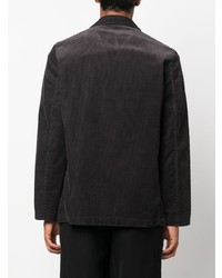 Мужской темно-серый вельветовый пиджак от Universal Works