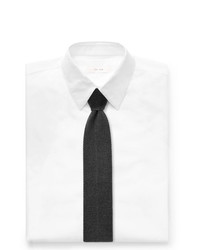 Мужской темно-серый вязаный галстук от The Row