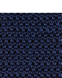 Мужской темно-серый вязаный галстук от Charvet