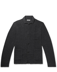 Мужской темно-серый вязаный пиджак от Alex Mill