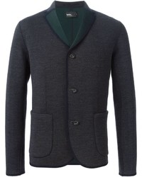 Мужской темно-серый вязаный пиджак от Kolor