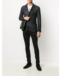 Мужской темно-серый вязаный пиджак от Avant Toi