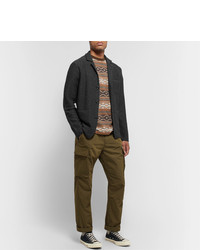 Мужской темно-серый вязаный пиджак от Alex Mill