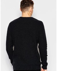 Мужской темно-серый вязаный свитер от Asos