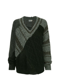 Женский темно-серый вязаный свитер от Kolor