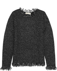 Женский темно-серый вязаный свитер от MICHAEL Michael Kors