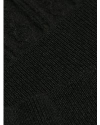 Мужской темно-серый вязаный свитер от Salvatore Ferragamo