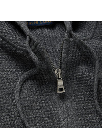 Мужской темно-серый вязаный худи от Polo Ralph Lauren
