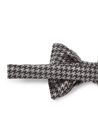 Мужской темно-серый галстук-бабочка с узором "гусиные лапки" от Tom Ford