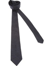 Мужской темно-серый галстук в горошек от Dolce & Gabbana