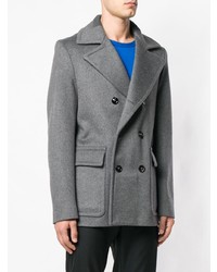 Мужской темно-серый двубортный пиджак от Maison Margiela