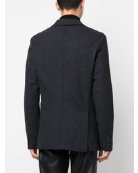 Мужской темно-серый двубортный пиджак от Transit