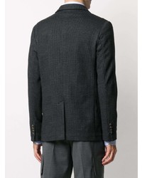 Мужской темно-серый двубортный пиджак от Circolo 1901