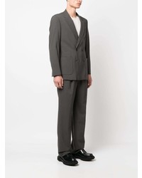 Мужской темно-серый двубортный пиджак от PT TORINO
