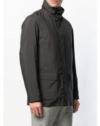 Мужской темно-серый дождевик от Loro Piana