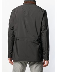 Мужской темно-серый дождевик от Loro Piana