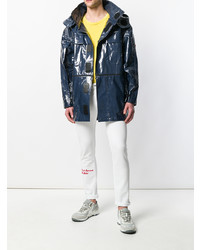 Мужской темно-серый дождевик от Off-White