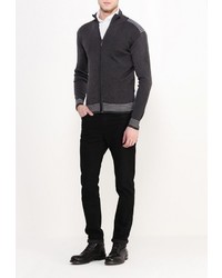 Мужской темно-серый кардиган от Blue Fashion