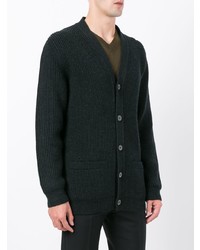 Мужской темно-серый кардиган от Lanvin