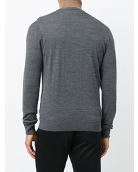 Мужской темно-серый кардиган от DSQUARED2