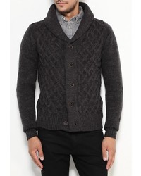 Мужской темно-серый кардиган от Fresh Brand