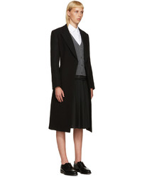 Женский темно-серый кардиган от Thom Browne