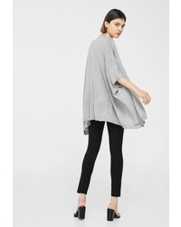 Женский темно-серый кардиган от Mango