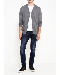 Мужской темно-серый кардиган от Sela