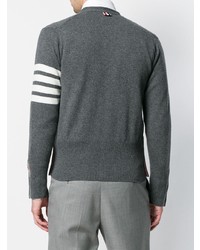 Мужской темно-серый кардиган от Thom Browne