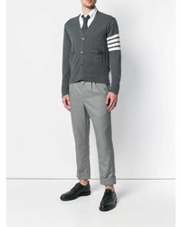 Мужской темно-серый кардиган от Thom Browne