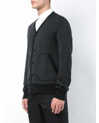 Мужской темно-серый кардиган от Junya Watanabe