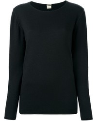 Темно-серый кашемировый свитер