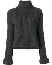 Женский темно-серый кашемировый свитер от Forte Forte