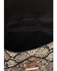 Темно-серый клатч от Dorothy Perkins