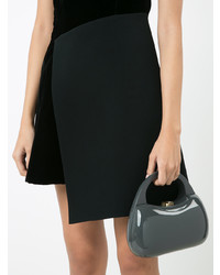 Темно-серый клатч от Rocio