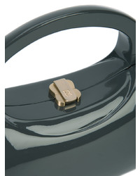 Темно-серый клатч от Rocio