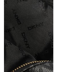 Темно-серый кожаный клатч от DKNY Active