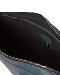 Темно-серый кожаный портфель от Mulberry