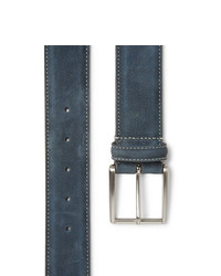 Мужской темно-серый кожаный ремень от ANDERSON'S