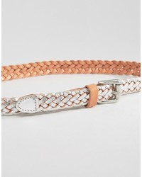 Женский темно-серый кожаный ремень от Pieces