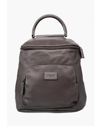 Женский темно-серый кожаный рюкзак от Astonclark