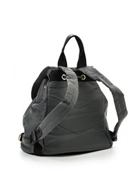 Женский темно-серый кожаный рюкзак от Chantal