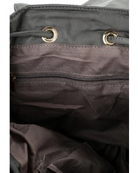 Женский темно-серый кожаный рюкзак от Chantal
