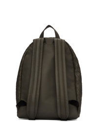 Мужской темно-серый кожаный рюкзак от Bottega Veneta