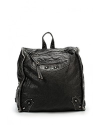 Женский темно-серый кожаный рюкзак от Marc Johnson